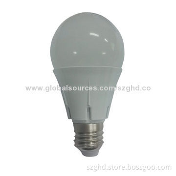 7W LED Bulb, E27, 2835 SMD LED Type, 14 Pieces Quantity, 100-240V AC Voltage